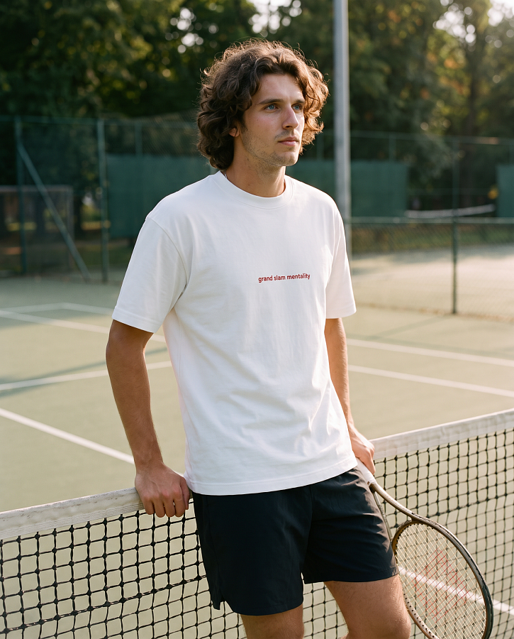 Футболка мужская «Grand Slam Mentality»